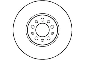 ABTEX féktárcsa - BD594V - TothCarparts