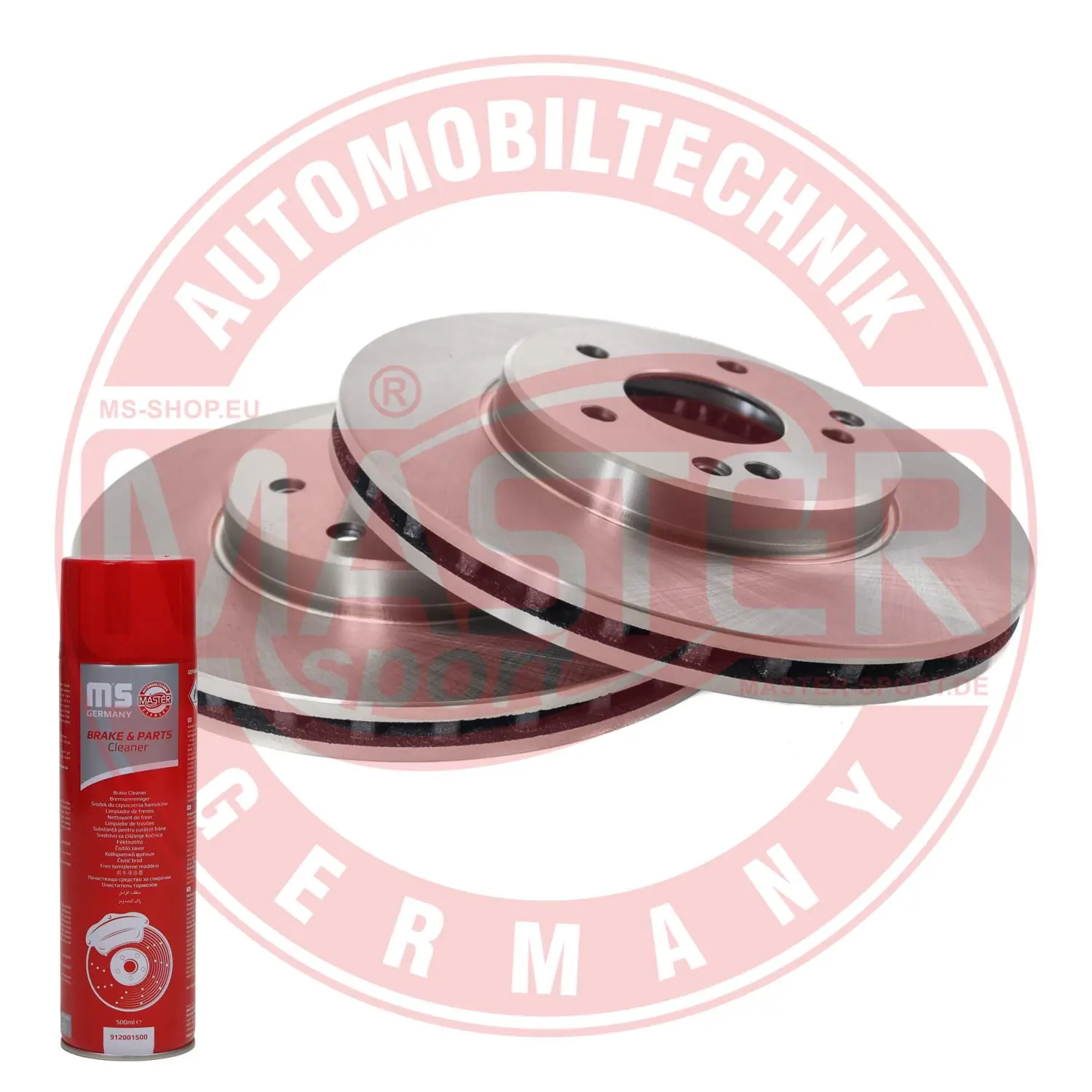MASTER-SPORT GERMANY féktárcsa - 24012501101-SET-MSP - TothCarparts