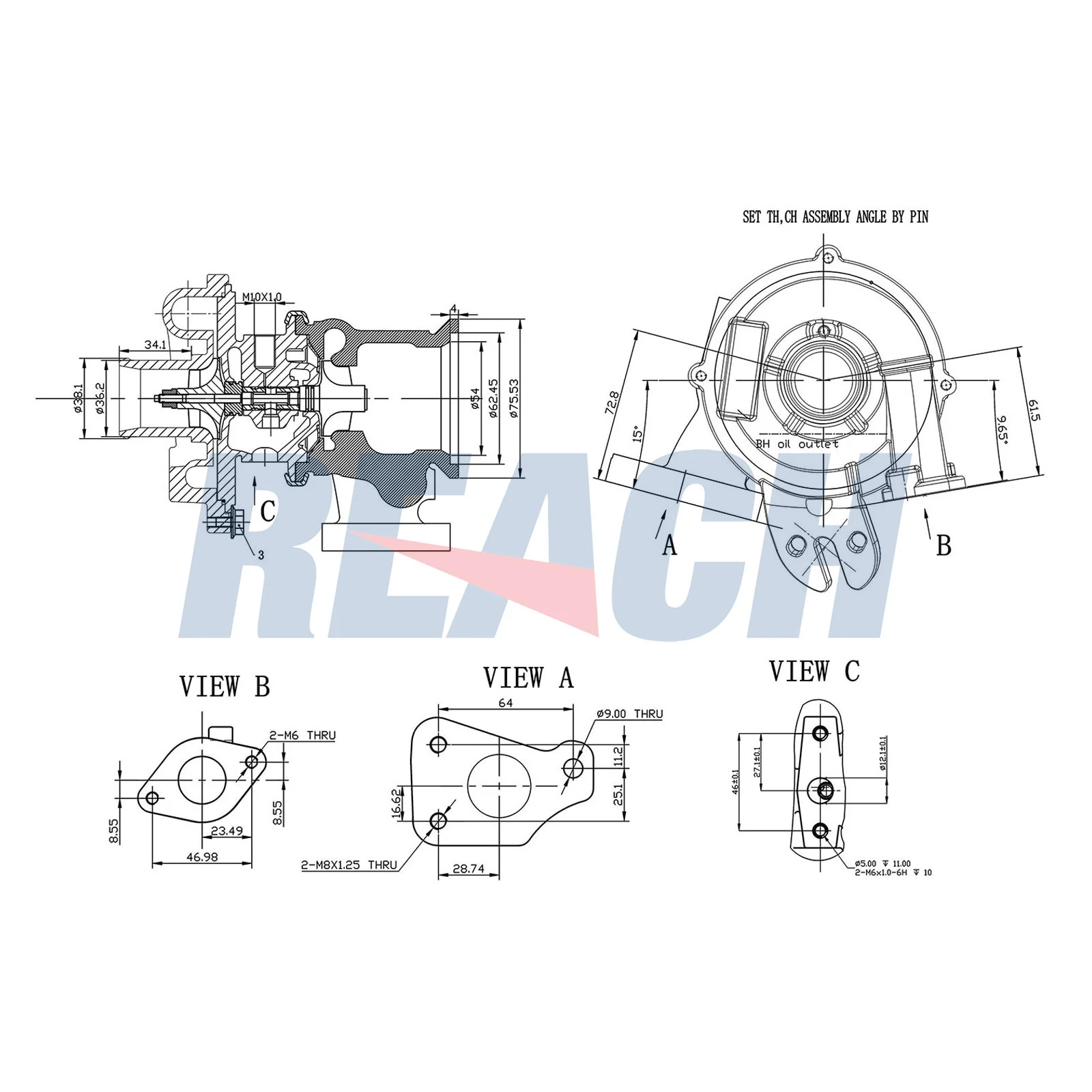 REACH töltő, feltöltés - 1.TI.12124 - TothCarparts
