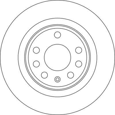ABTEX féktárcsa - BD1589S - TothCarparts