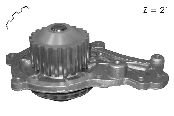 TECDRIVE Vízszivattyú, motorhűtés - TPAE0005 - TothCarparts