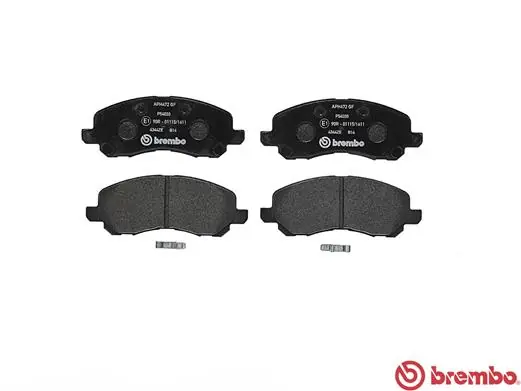 A.B.S. fékbetétkészlet, tárcsafék - P 54 030 - TothCarparts