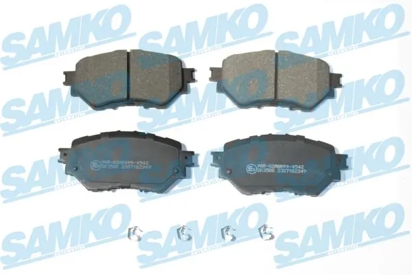 SAMKO fékbetétkészlet, tárcsafék - 5SP2349 - TothCarparts