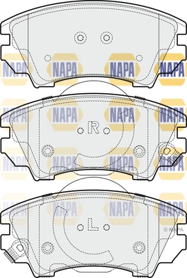 NAPA fékbetétkészlet, tárcsafék - NBP1192 - TothCarparts