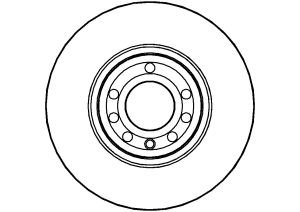 ABTEX féktárcsa - BD1053V - TothCarparts