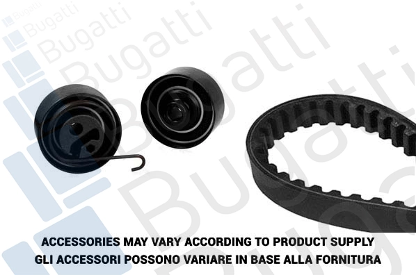 BUGATTI Fogasszíjkészlet - BKCD0345 - TothCarparts