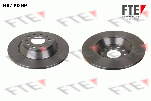 FTE féktárcsa - 9082586 - TothCarparts