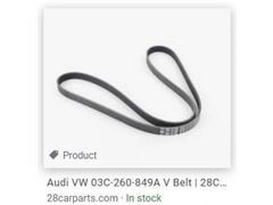 ZPY hosszbordás szíj - 03C 260 849A - TothCarparts