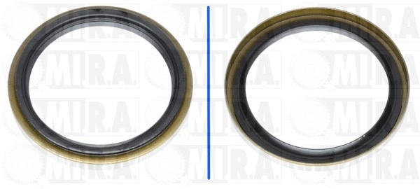 MI.R.A. tömítőgyűrű, sebességváltó - 37/7104 - TothCarparts