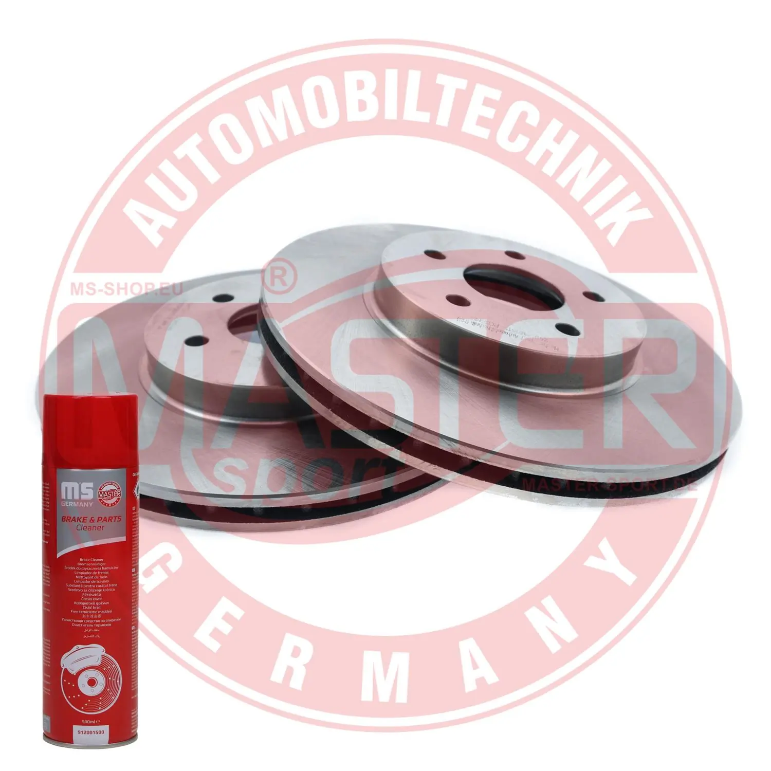 MASTER-SPORT GERMANY féktárcsa - 24012401611-SET-MSP - TothCarparts