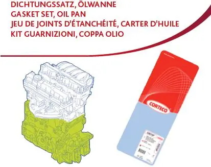 WILMINK GROUP tömítéskészlet, forgattyúsház - WG2287042 - TothCarparts