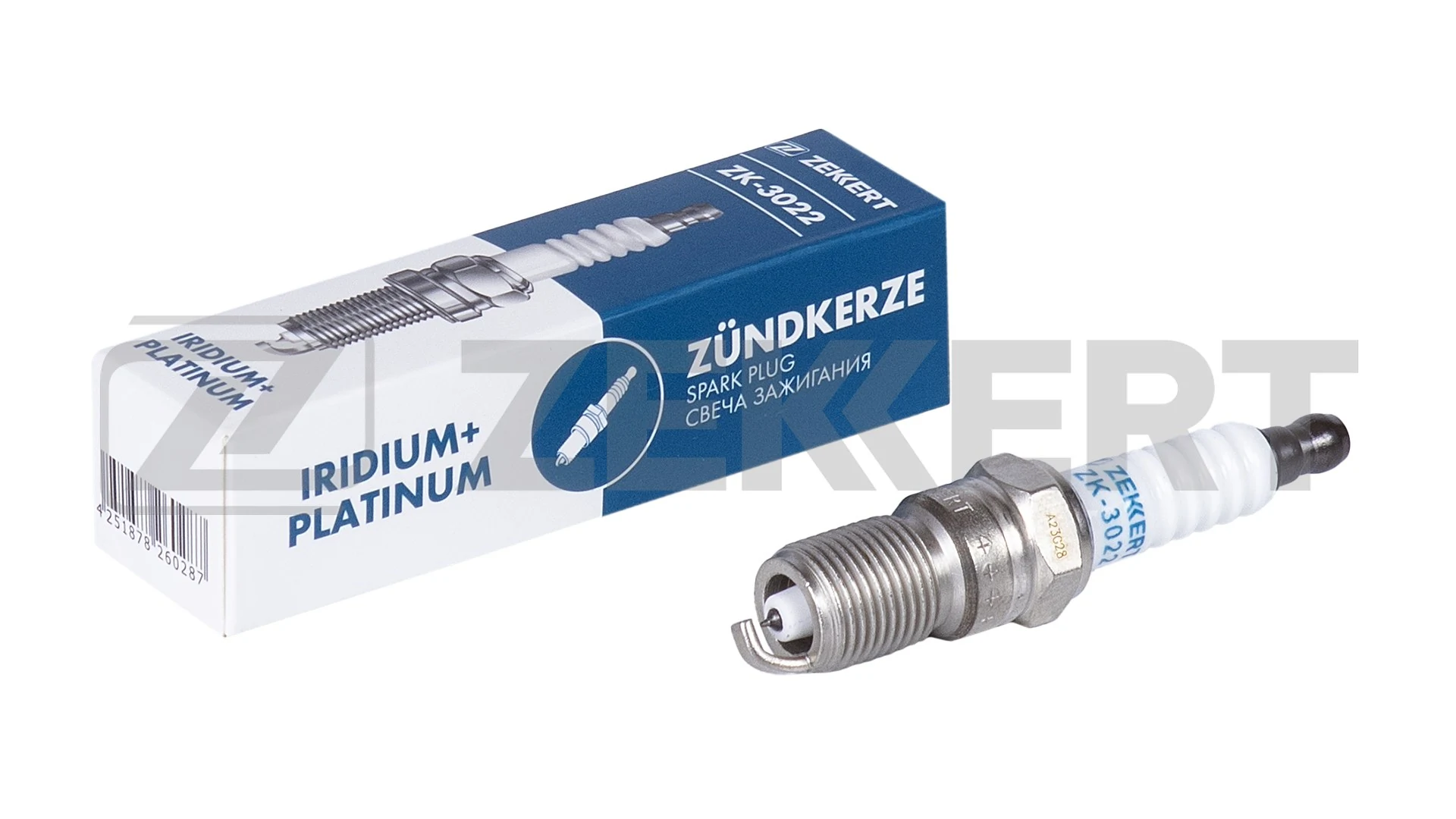 ZEKKERT gyújtógyertya - ZK-3022 - TothCarparts
