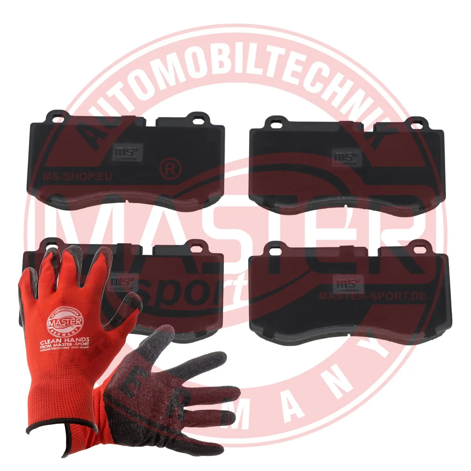 MASTER-SPORT GERMANY fékbetétkészlet, tárcsafék - 13046048172N-SET-MSP - TothCarparts
