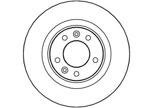ABTEX féktárcsa - BD1201S - TothCarparts