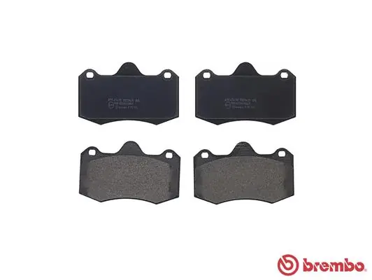 A.B.S. fékbetétkészlet, tárcsafék - P 85 134 - TothCarparts