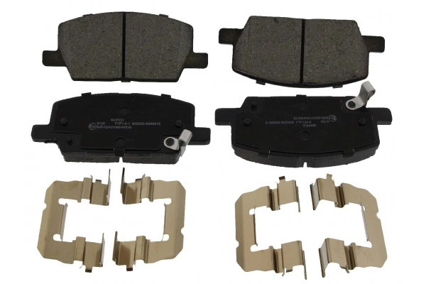 MAPCO fékbetétkészlet, tárcsafék - 6100 - TothCarparts
