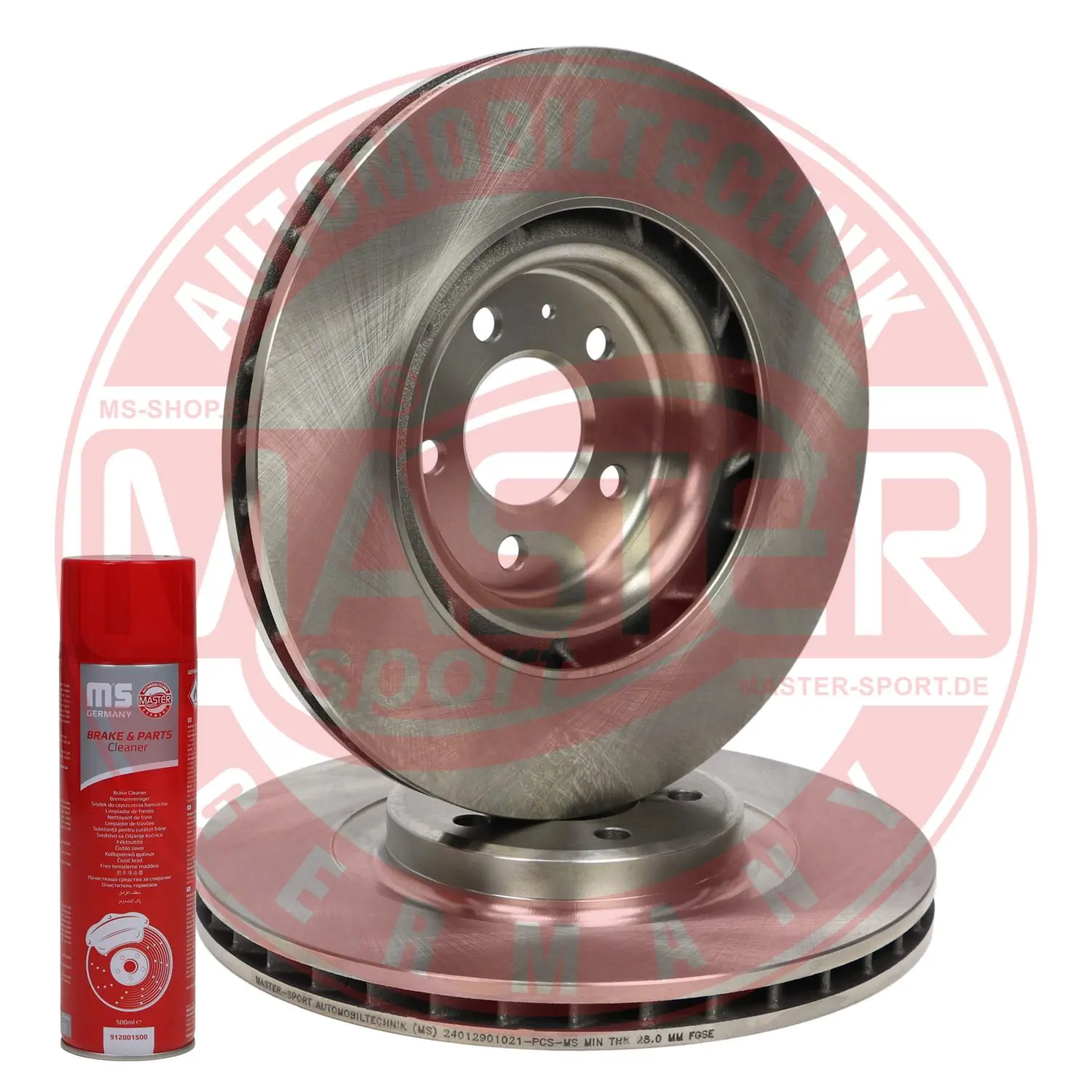MASTER-SPORT GERMANY féktárcsa - 24012901021-SET-MSP - TothCarparts