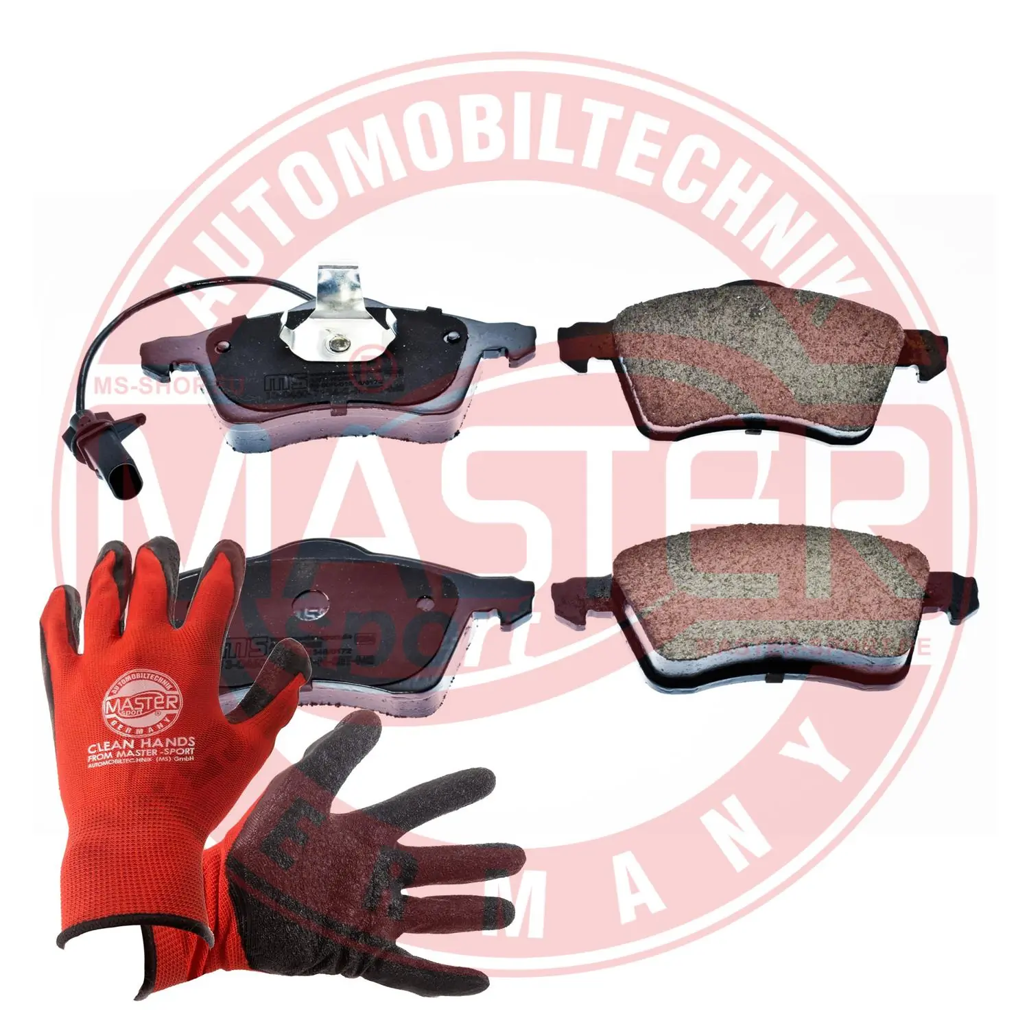MASTER-SPORT GERMANY fékbetétkészlet, tárcsafék - 13046071242N-SET-MSP - TothCarparts