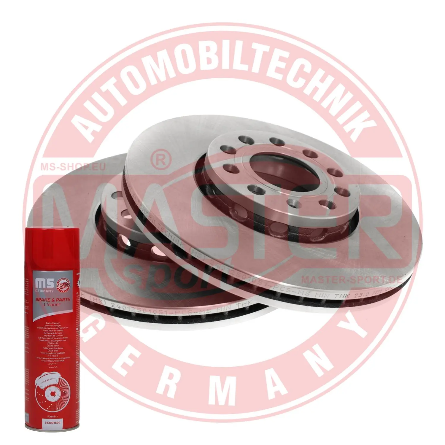 MASTER-SPORT GERMANY féktárcsa - 24012501051-SET-MSP - TothCarparts