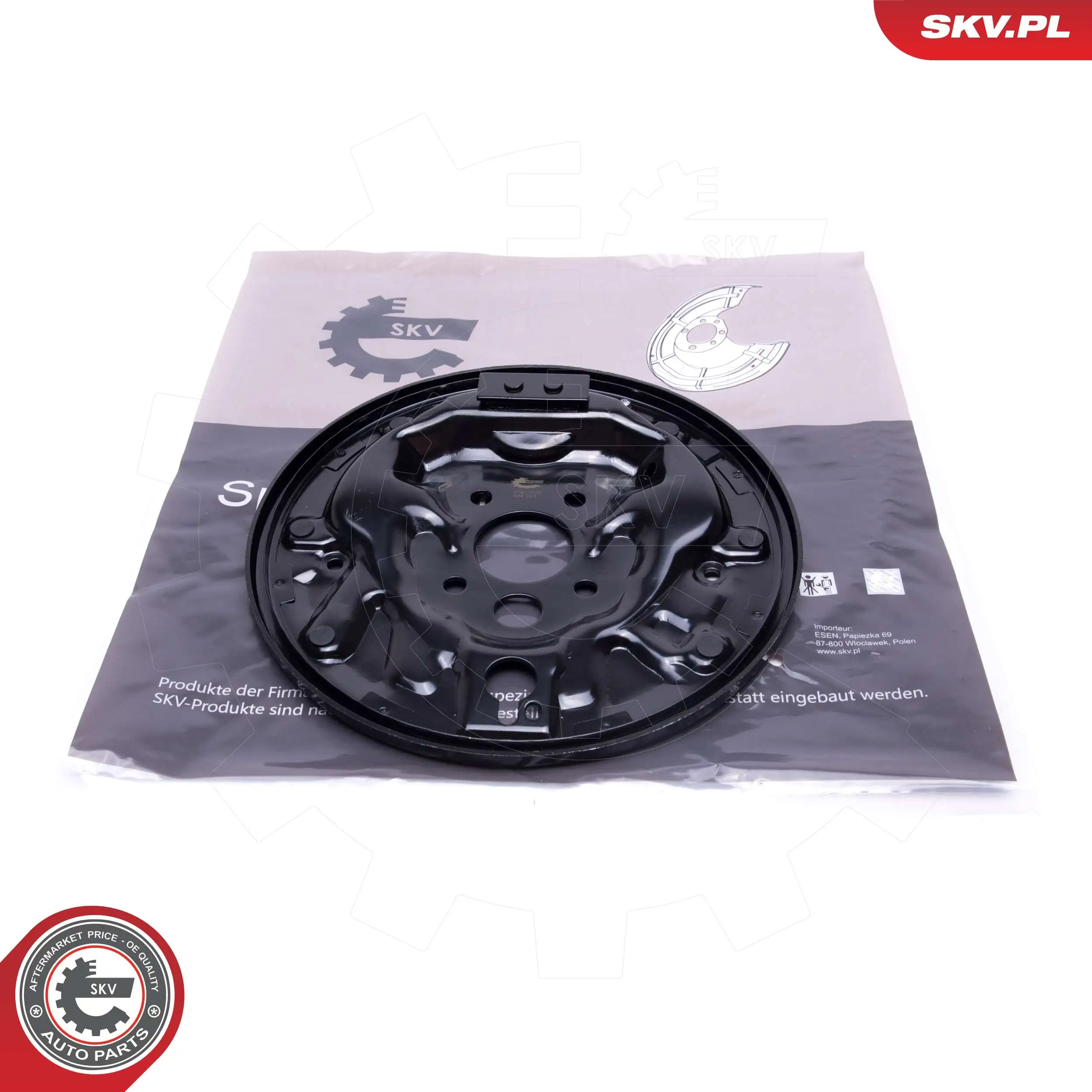 ESEN SKV terelőlemez, féktárcsa - 57SKV696 - TothCarparts