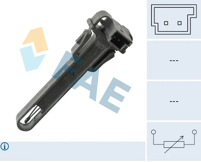 FAE érzékelő, utastér-hőmérséklet - 33924 - TothCarparts