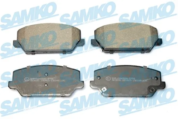 SAMKO fékbetétkészlet, tárcsafék - 5SP2165 - TothCarparts