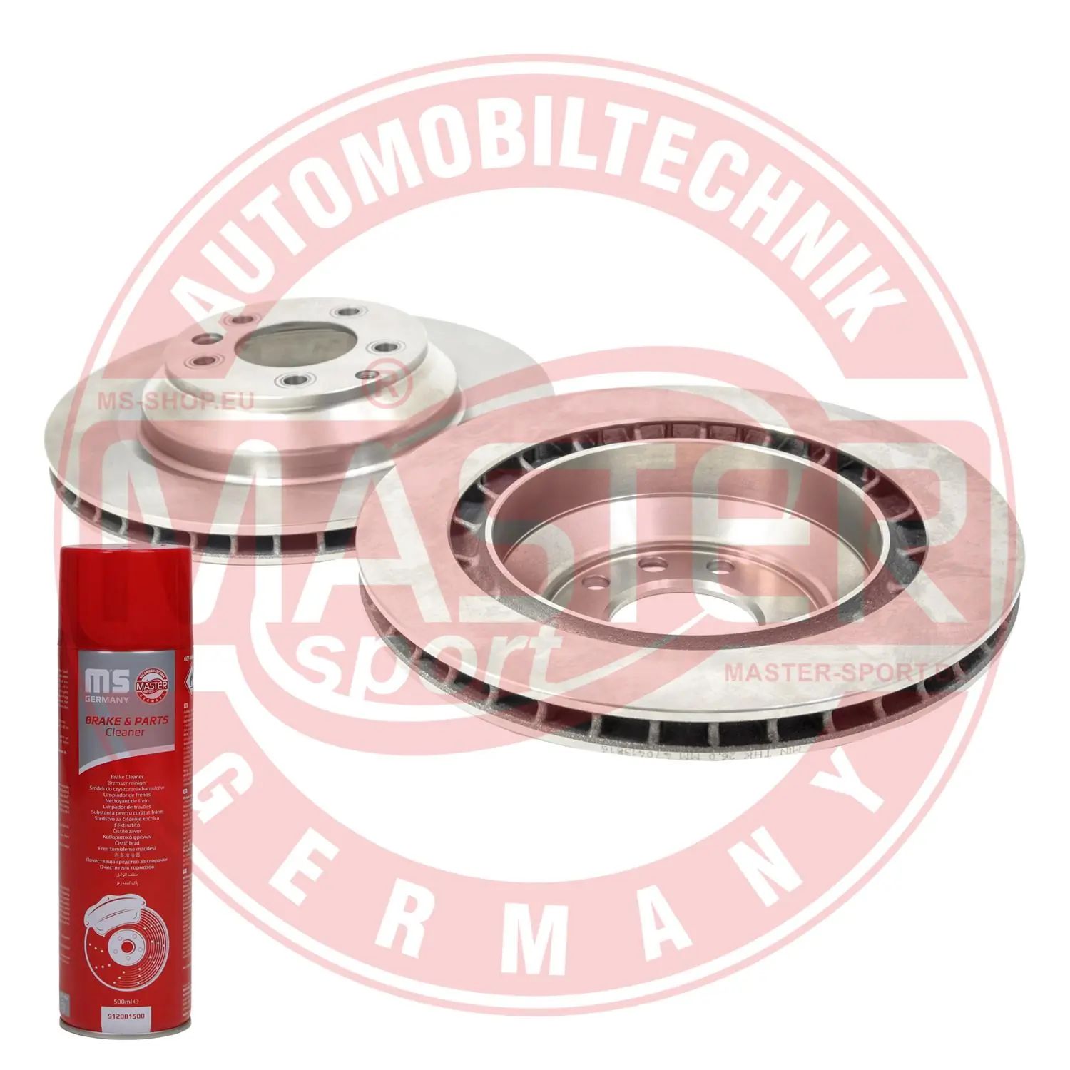 MASTER-SPORT GERMANY féktárcsa - 24012801691-SET-MSP - TothCarparts