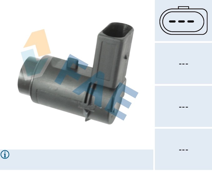 FAE érzékelő, parkolásasszisztens - 66091 - TothCarparts