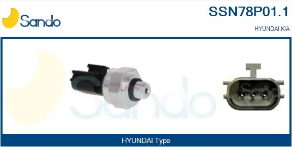 SANDO nyomáskapcsoló, klímaberendezés - SSN78P01.1 - TothCarparts