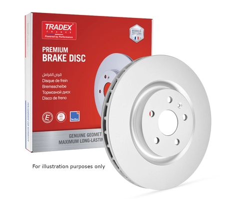 TRADEX FRANCE féktárcsa - TBD1038 - TothCarparts