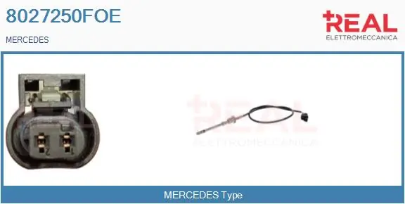 REAL Érzékelő, kipufogógáz-hőmérséklet - 8027250FOE - TothCarparts
