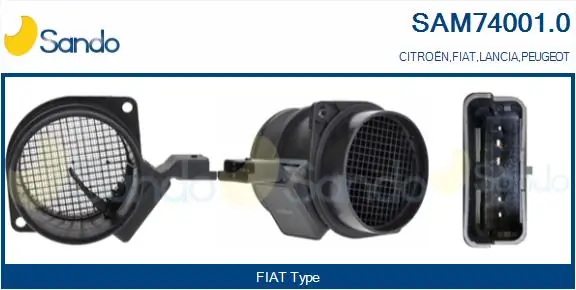 SANDO légmennyiségmérő - SAM74001.0 - TothCarparts