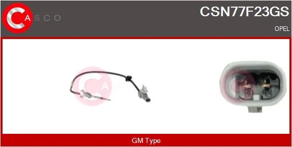 CASCO Érzékelő, kipufogógáz-hőmérséklet - CSN77F23GS - TothCarparts