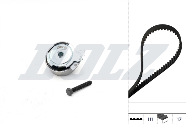 WILMINK GROUP Fogasszíjkészlet - WG2355946 - TothCarparts