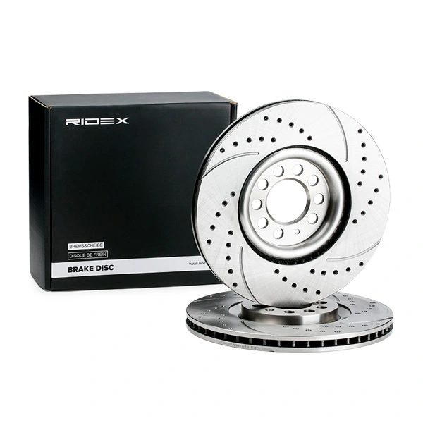 RIDEX féktárcsa - 82B1428 - TothCarparts