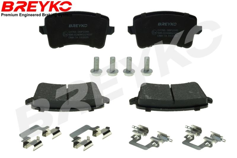 DAVID VASCO fékbetétkészlet, tárcsafék - Q1765 - TothCarparts