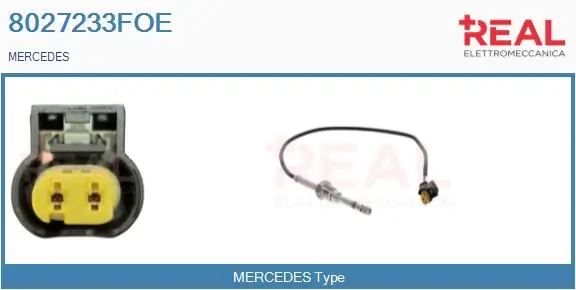 REAL Érzékelő, kipufogógáz-hőmérséklet - 8027233FOE - TothCarparts