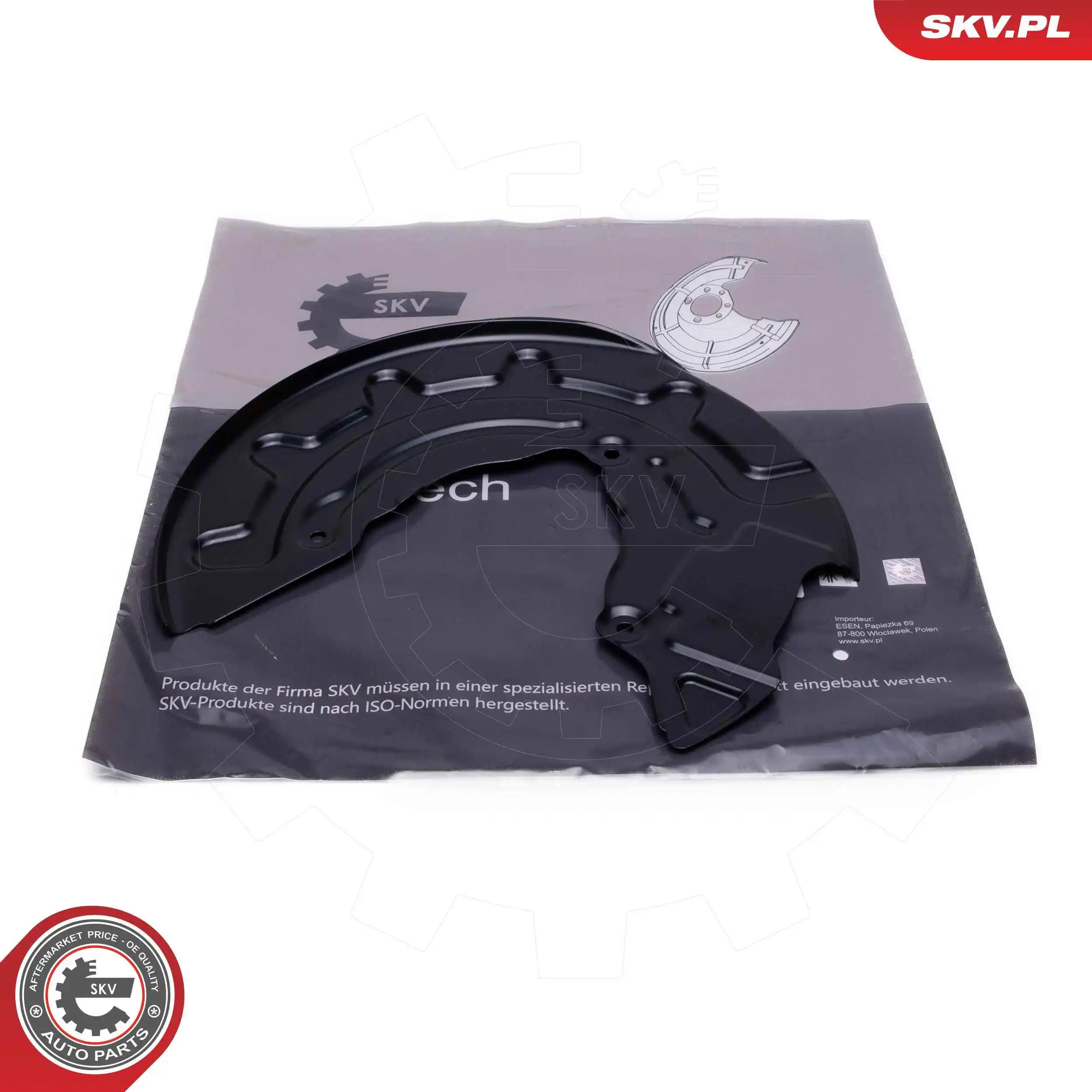 ESEN SKV terelőlemez, féktárcsa - 57SKV234 - TothCarparts