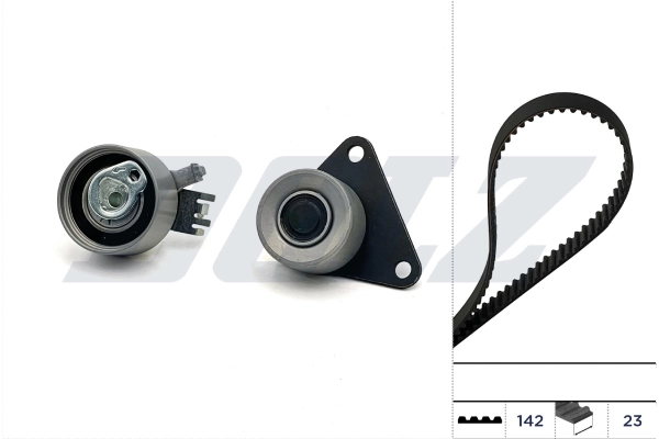 WILMINK GROUP Fogasszíjkészlet - WG2356010 - TothCarparts