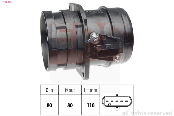 EPS légmennyiség mérő - 1.991.403 - TothCarparts