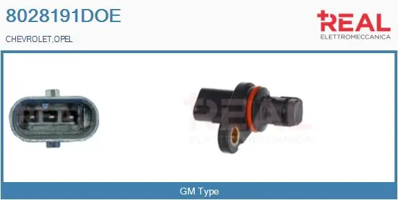 REAL érzékelő, vezérműtengely-pozíció - 8028191DOE - TothCarparts