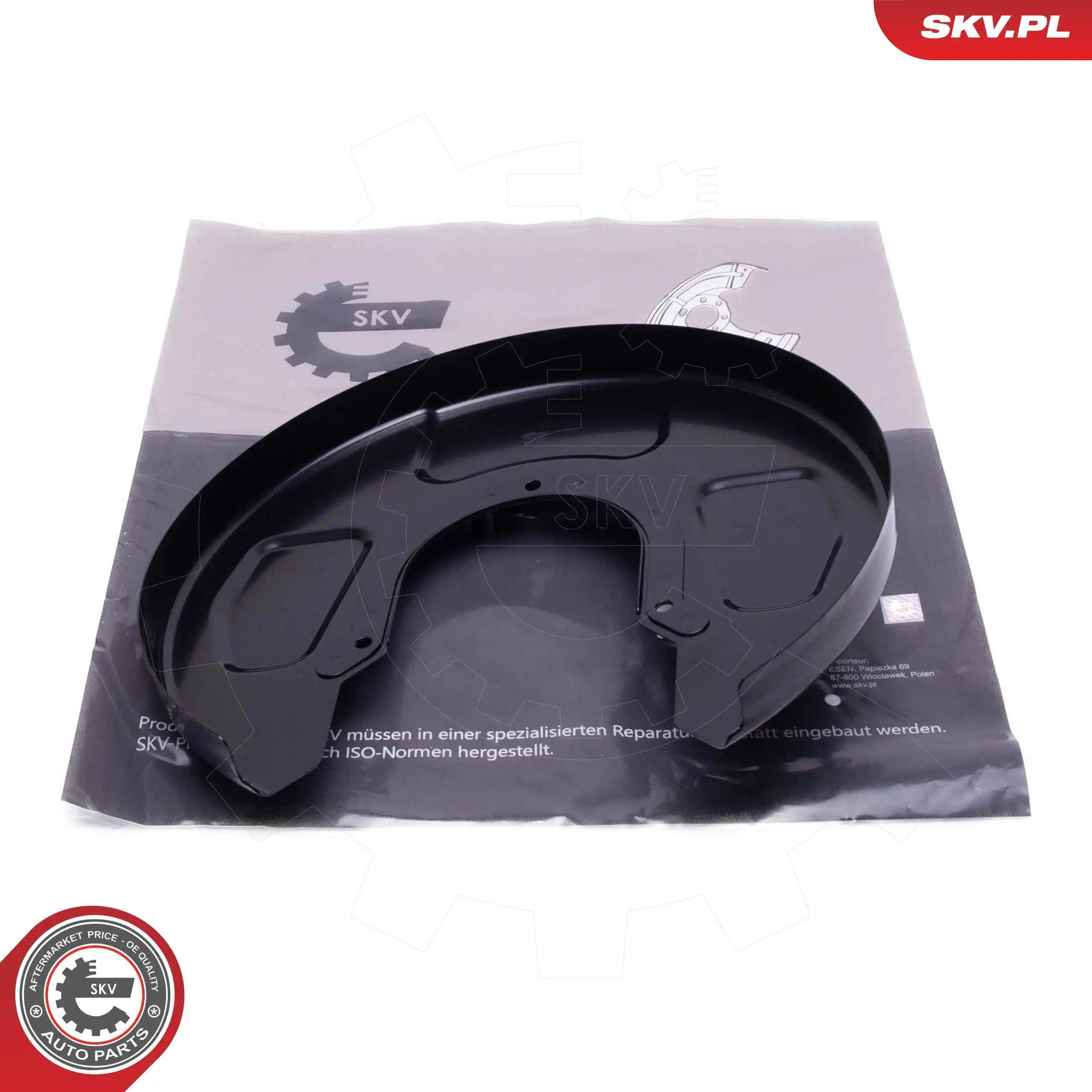 ESEN SKV terelőlemez, féktárcsa - 57SKV724 - TothCarparts