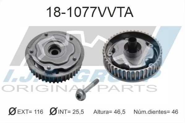 IJS GROUP vezérműtengely-állító - 18-1077VVTA - TothCarparts