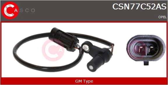 CASCO impulzusadó, főtengely - CSN77C52AS - TothCarparts