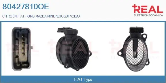 REAL légmennyiségmérő - 80427810OE - TothCarparts