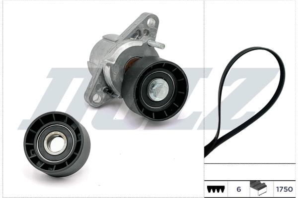 WILMINK GROUP Fogasszíjkészlet - WG2356097 - TothCarparts