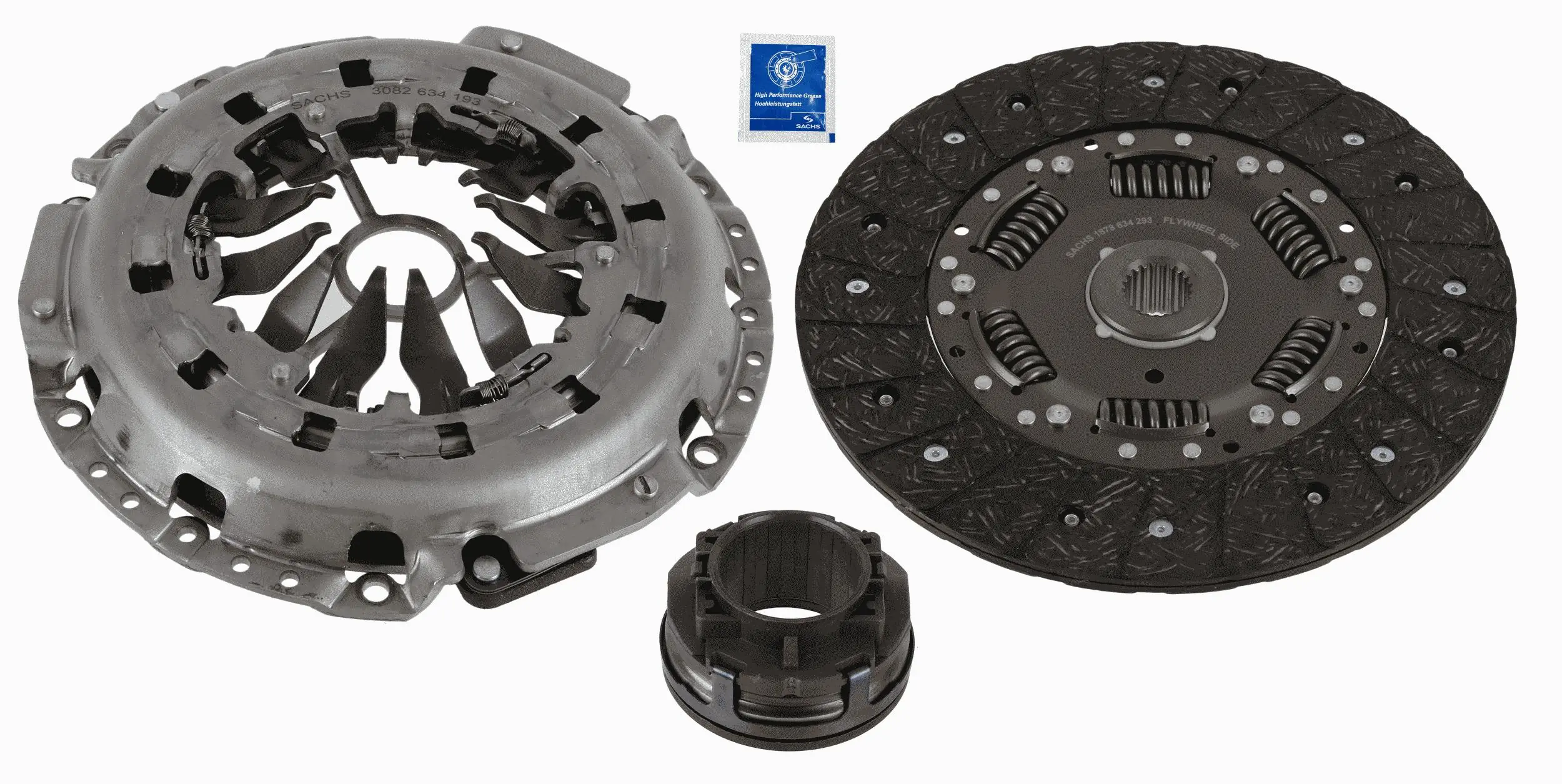 SACHS kuplungkészlet - 3000 951 691 - TothCarparts