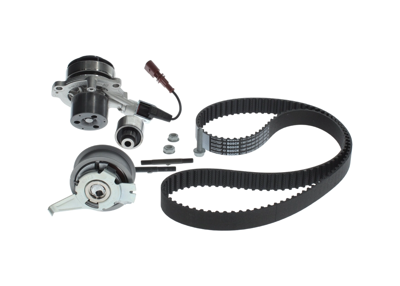 BOSCH Vízpumpa + fogasszíj készlet - 1 987 946 383 - TothCarparts