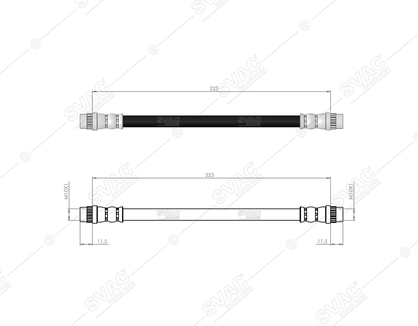 mobilverde fékcső - 50304933 - TothCarparts