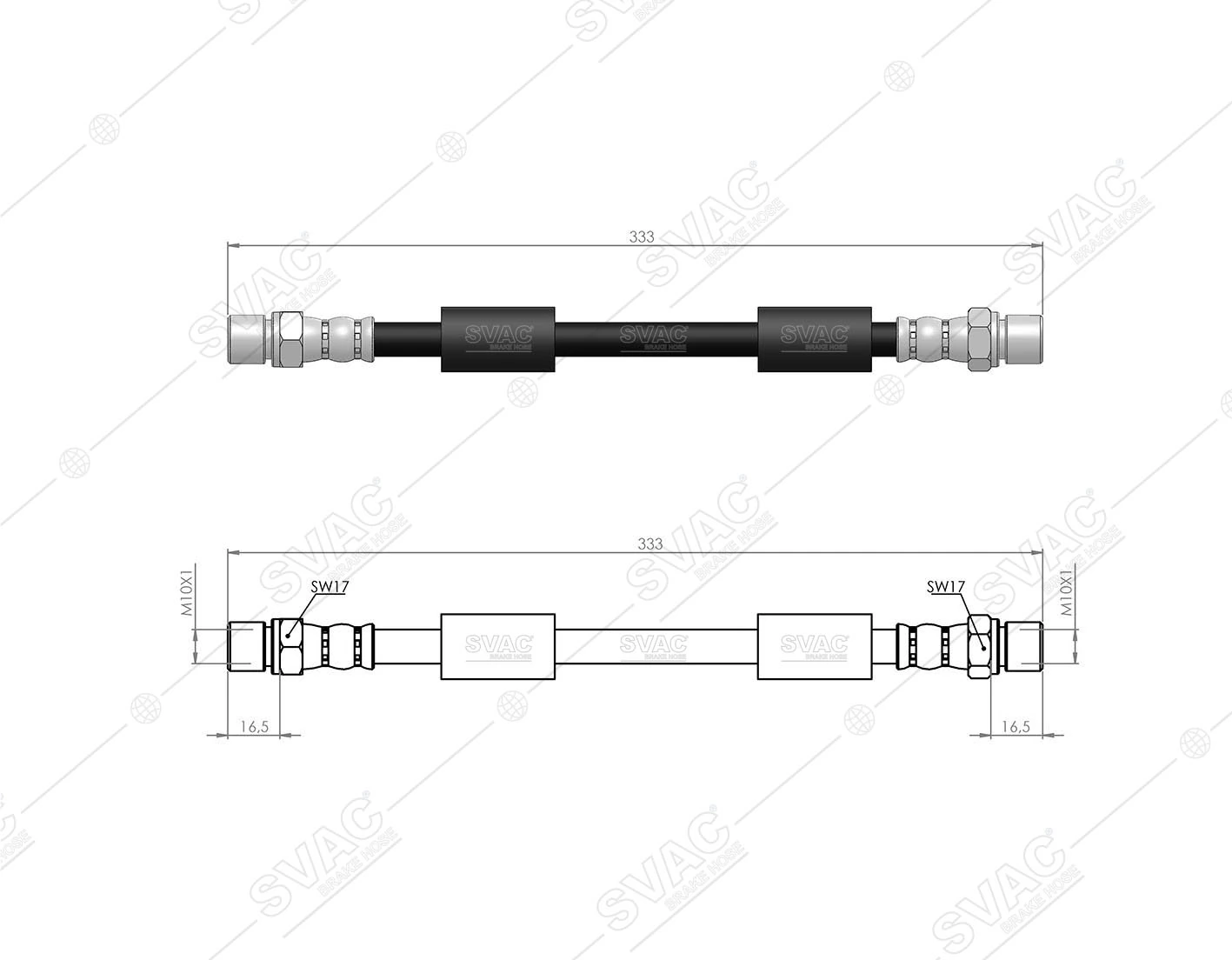 mobilverde fékcső - 50304260 - TothCarparts